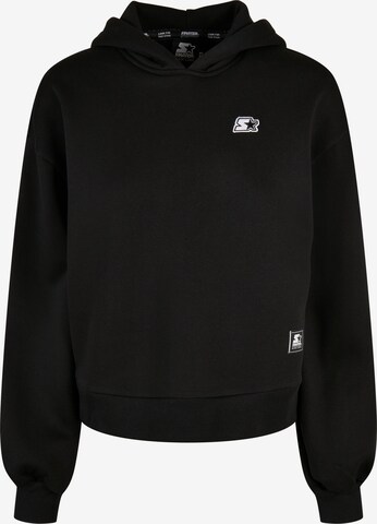 Sweat de sport Starter Black Label en noir : devant