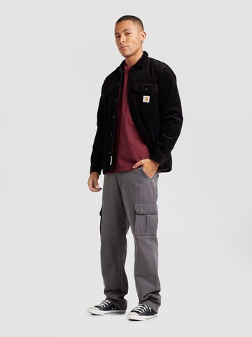 Carhartt WIP T-Shirt 'American Script' in Rot