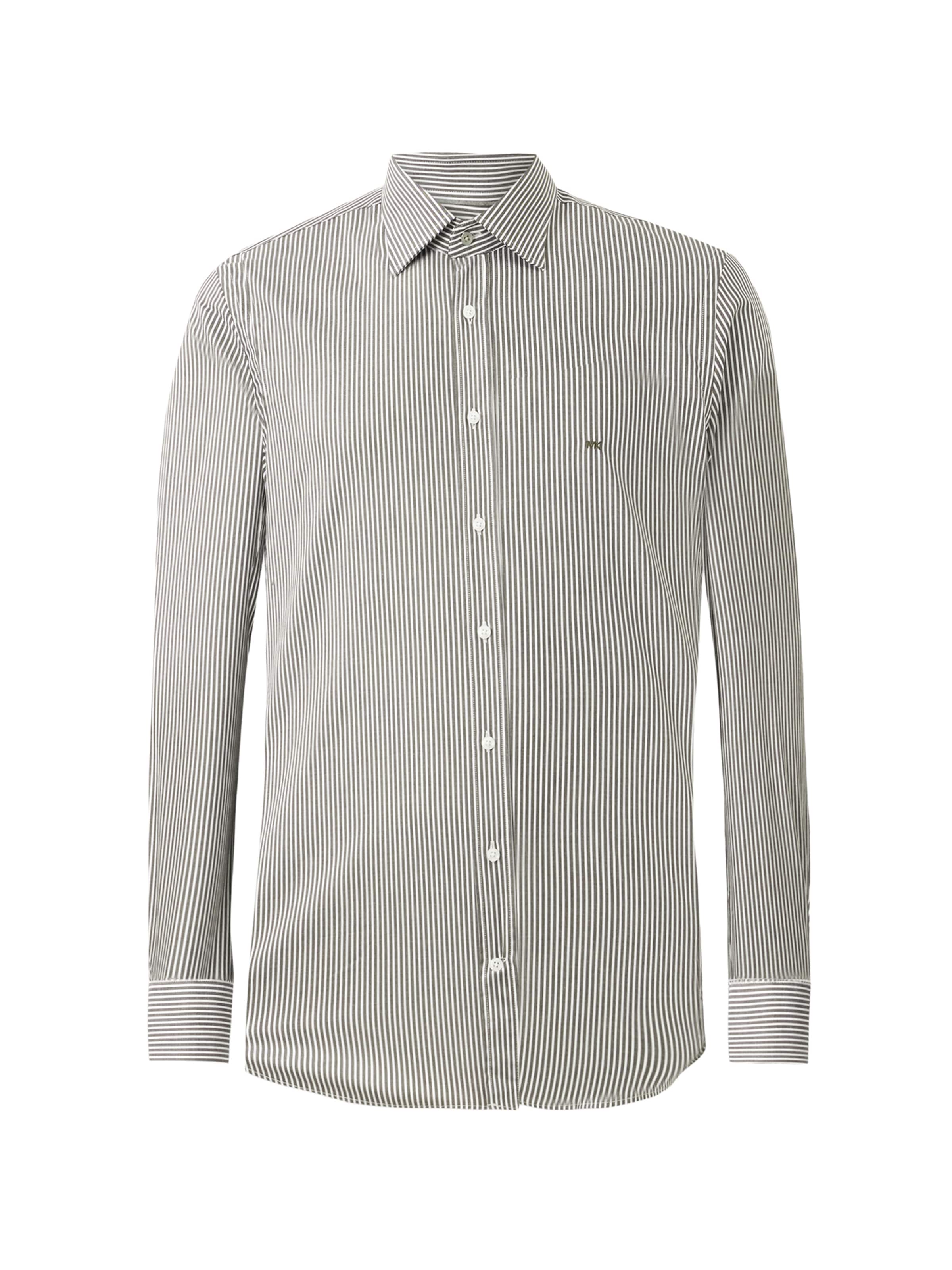 Michael Kors Button Up Shirt in Light brown / White, Item view
