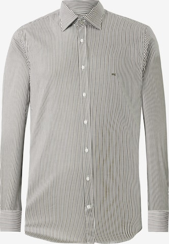 Michael KorsRegular Fit Košulja - smeđa boja: prednji dio