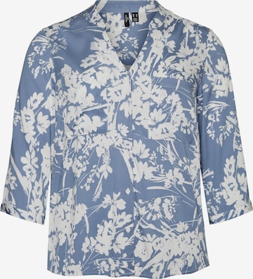 Vero Moda Curve Blouse 'Lexie' in Blue: front