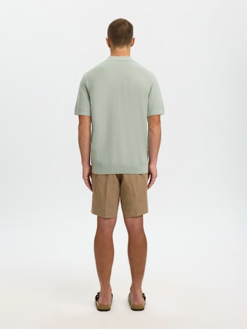 Pull-over 'SLHCran' SELECTED en vert