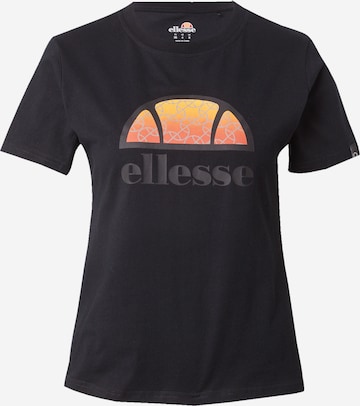 ELLESSE - Camisa funcionais 'Donington' em preto: frente