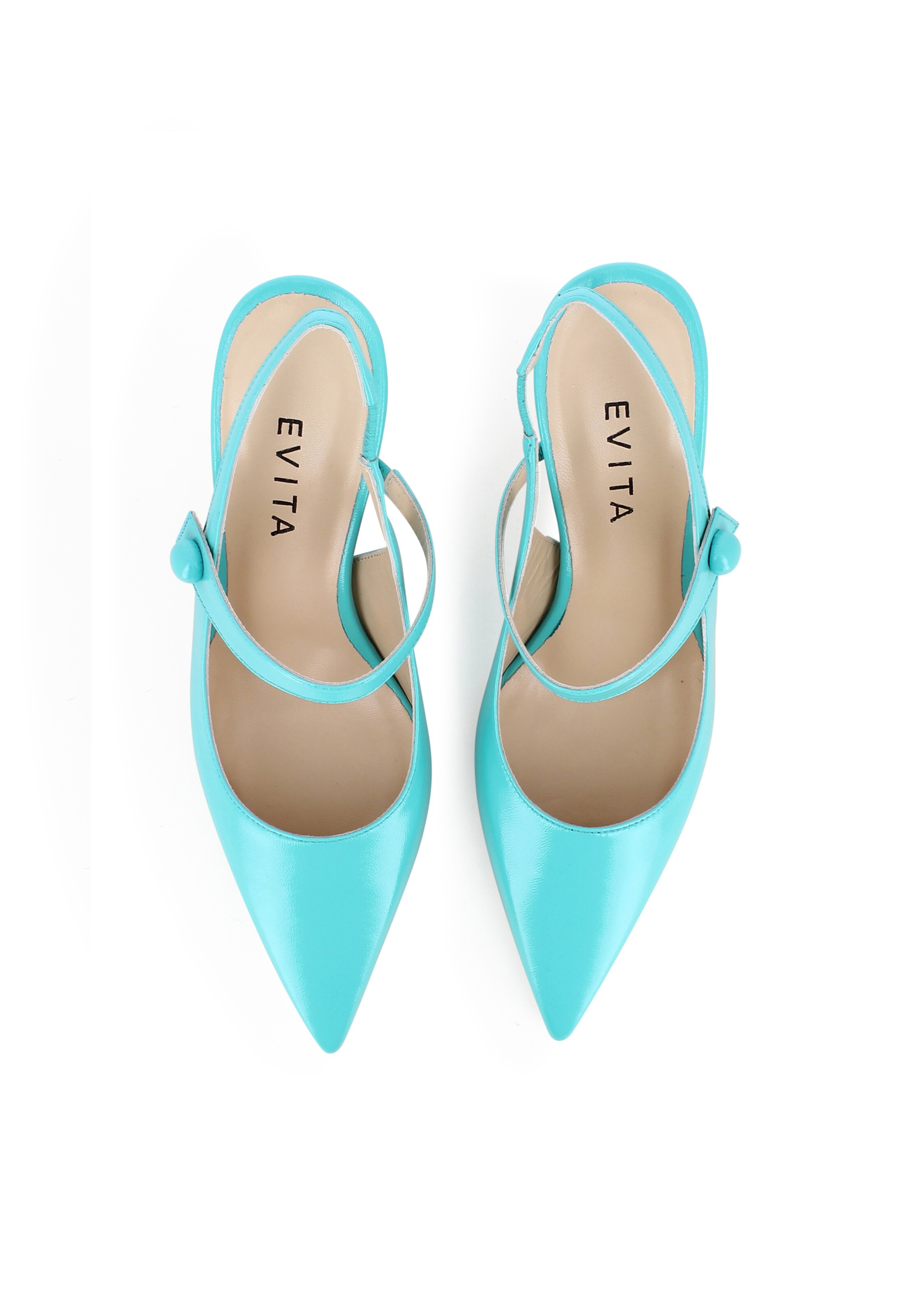 EVITA Slingback pumps 'PENELOPE' in Green
