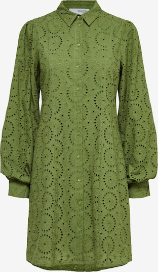 SELECTED FEMME Robe-chemise en vert, Vue avec produit