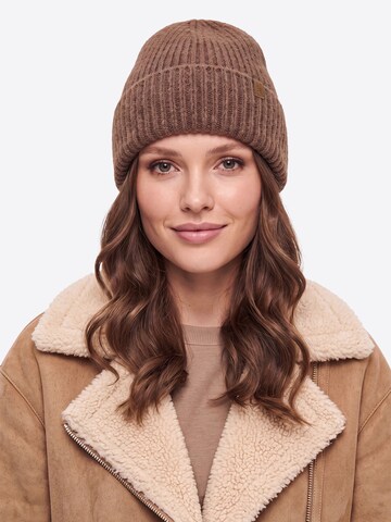 Vivisence Beanie '70125' in Brown