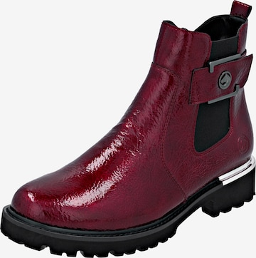 Chelsea Boots REMONTE en rouge : devant