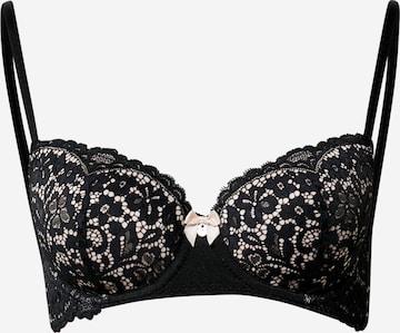 Hunkemöller Regular Bra 'Rose' in Black: front