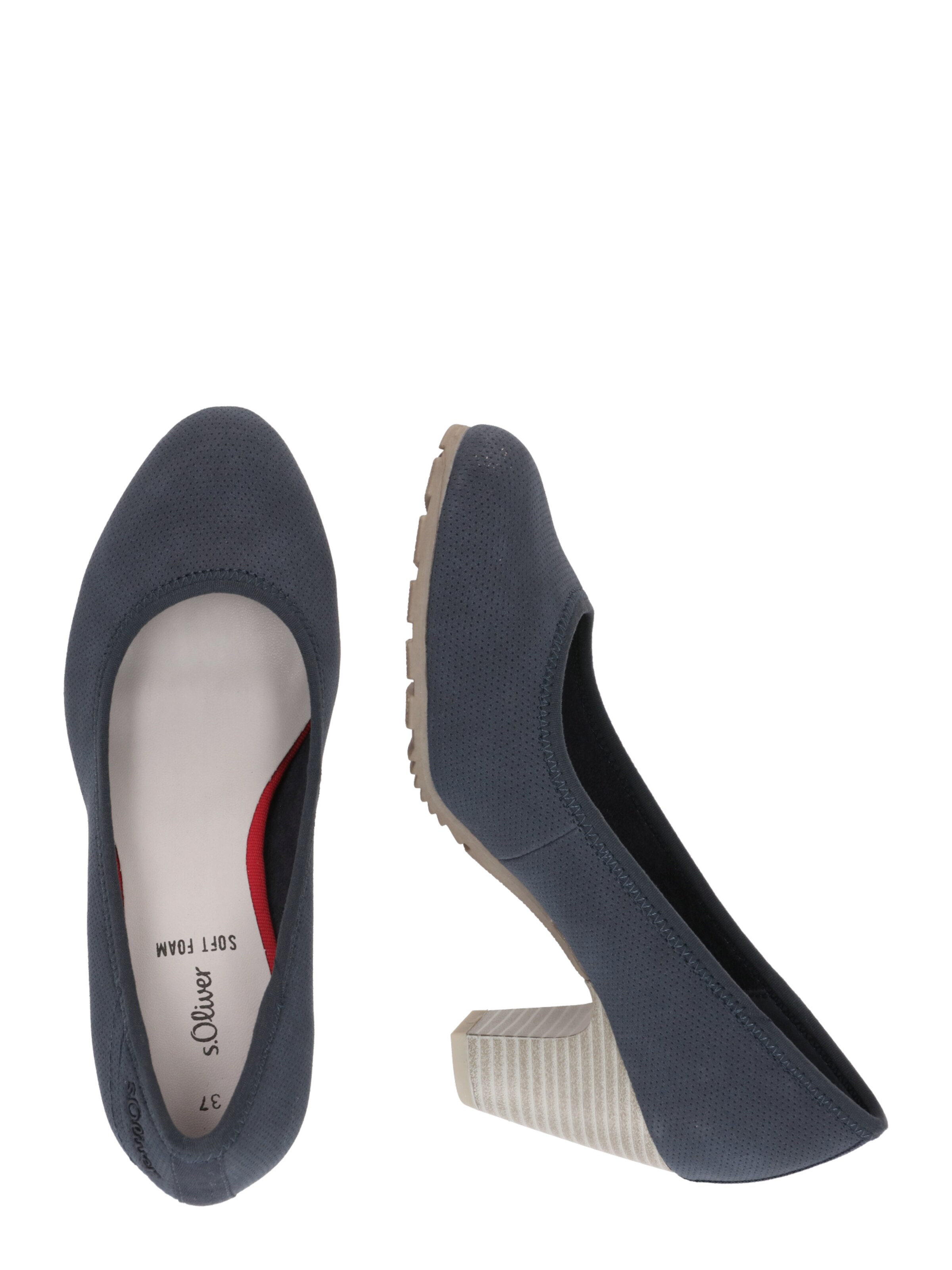 s.Oliver Körömcipők - kék