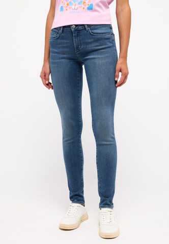 MUSTANG Skinny Jeans 'Quincy' in Blue: front