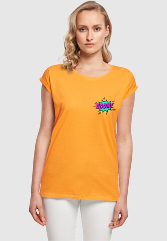 T-shirt 'Boom Comic' Merchcode en orange : devant
