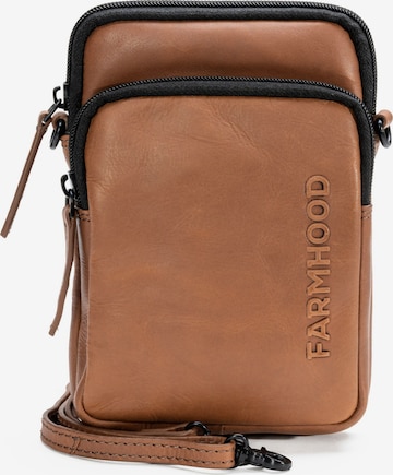 Farmhood Smartphone Case in Brown: front