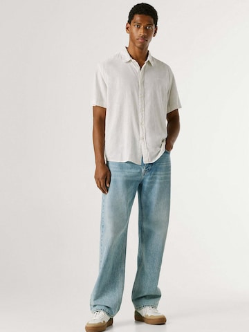 Coupe regular Chemise 'Percy' Pepe Jeans en blanc