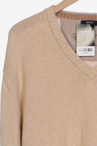 BRAX Sweater & Cardigan in XL in Beige