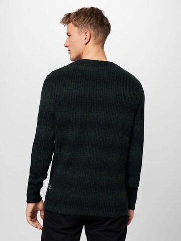 TOM TAILOR DENIM Sweater in Green