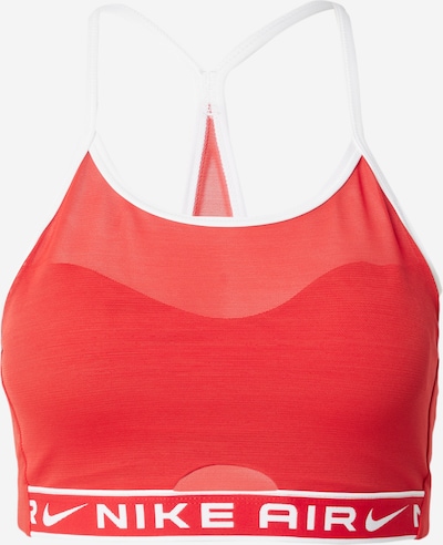 Reggiseno sportivo NIKE di colore rosso chiaro / bianco, Visualizzazione prodotti