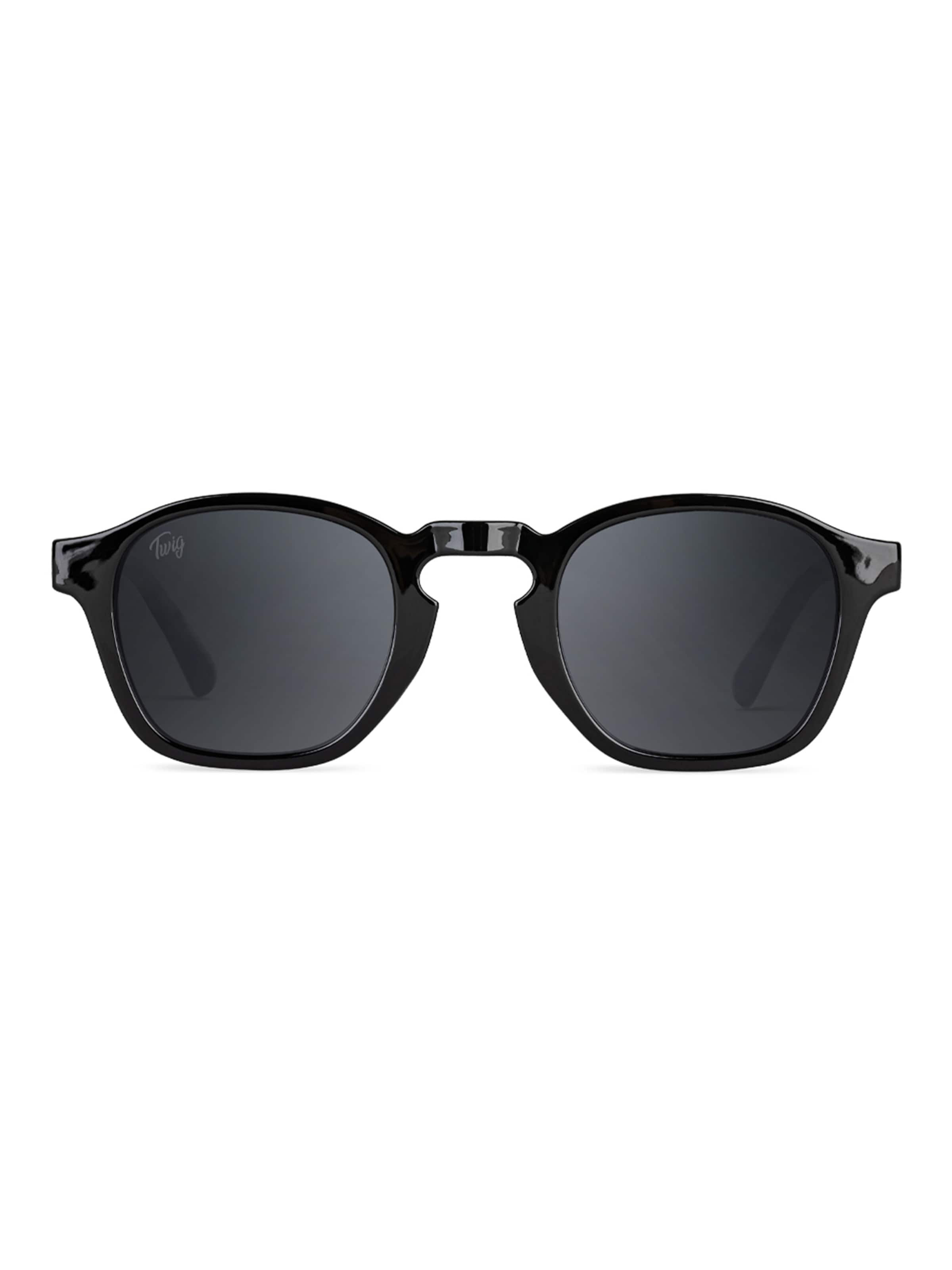 TWIG Concept Milano Sunglasses 'Rodin' in Black: front