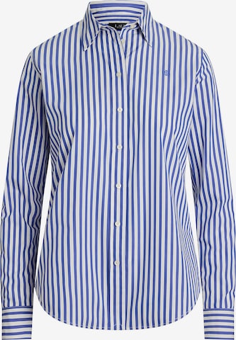 Lauren Ralph Lauren Blouse in Blauw: voorkant