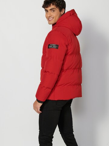 KOROSHI Between-season jacket in Red