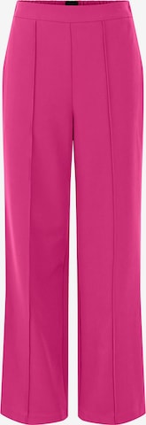 PIECES Pants 'PCBOZZY' in Pink: front