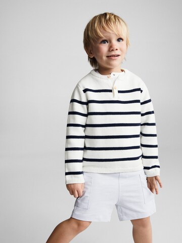 MANGO KIDS Pullover 'Apolo' in Weiß: Vorderseite