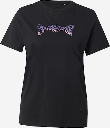 4F Performance Shirt in Black: front