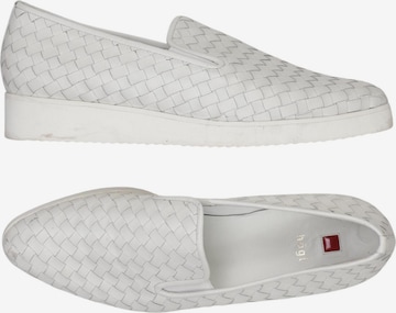 Högl Halbschuh 40,5 in Weiß: Vorderseite