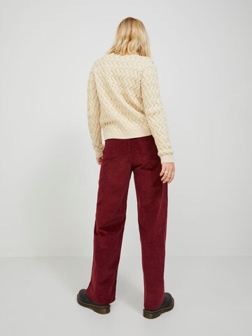 Wide Leg Pantalon 'Gelly' JJXX en rouge