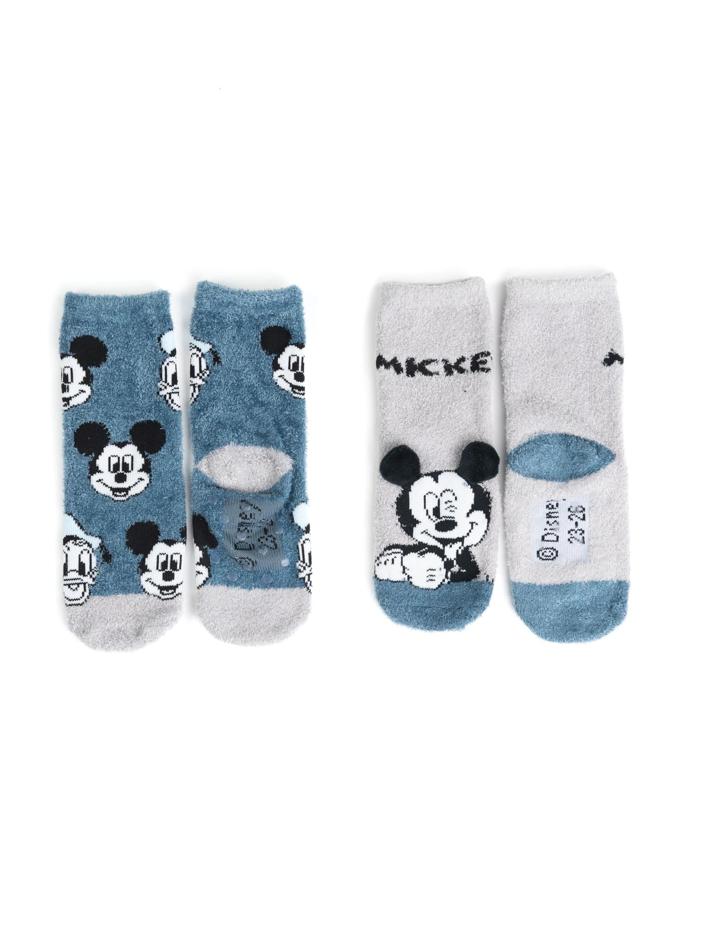 MICKEY MOUSE Socken '3D ABS Kuschelsocken'‌‌‌ in Mischfarben