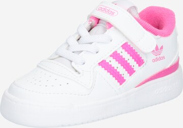 ADIDAS ORIGINALS Sneaker 'Forum Low' i vit: framsida