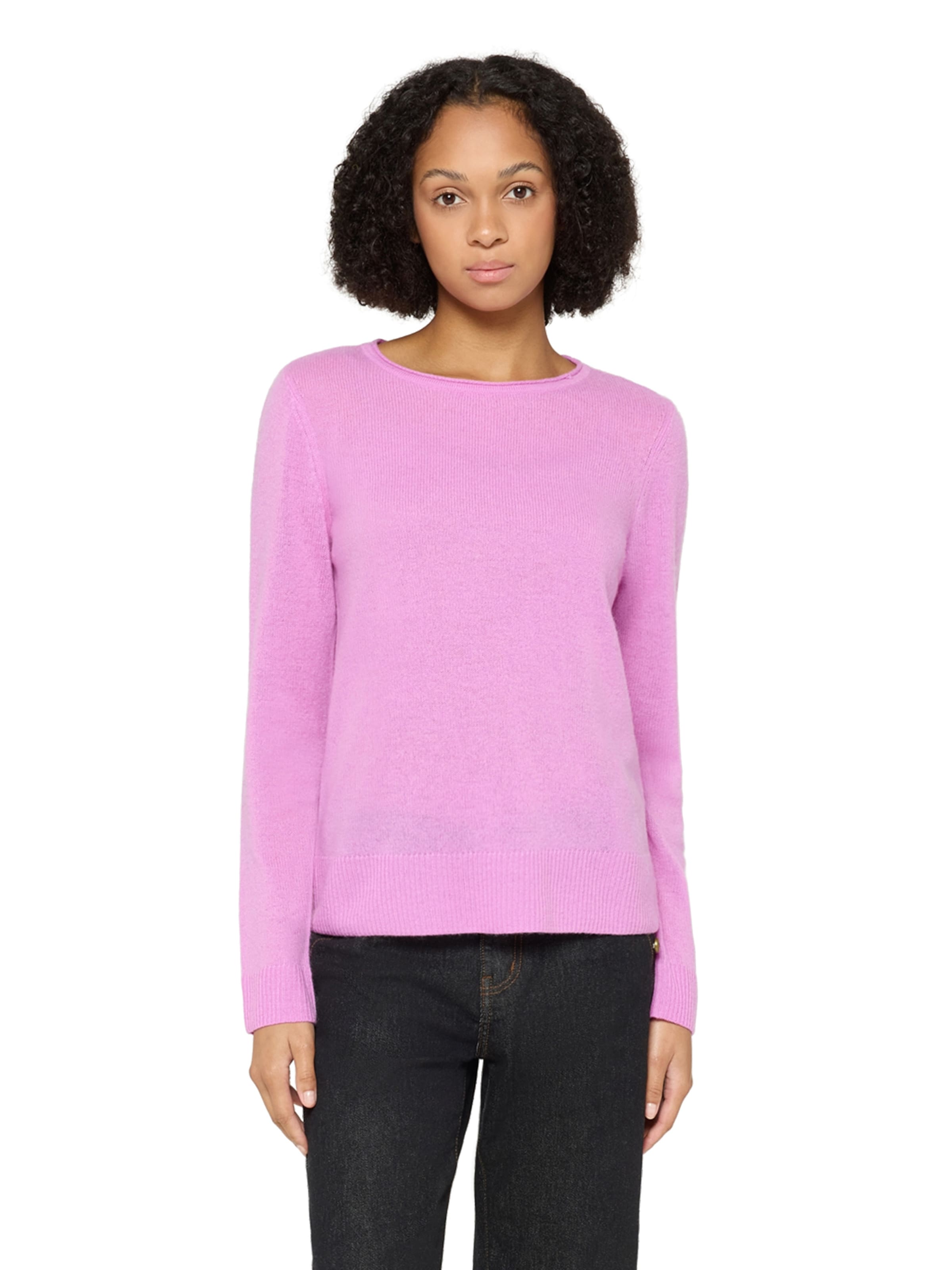 Pull-over Cartoon en violet : devant