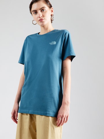 THE NORTH FACE Koszulka 'REDBOX' w kolorze niebieski: przód