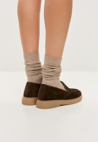 CESARE GASPARI Slipper in Braun