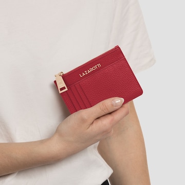 Porte-monnaies 'Bologna' Lazarotti en rouge