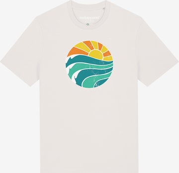Watapparel Shirt ' Summer Sun ' in White: front