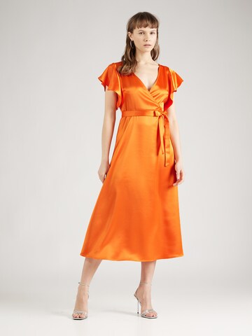 VILA Kleid 'CAROLINE' in Orange: predná strana