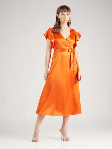 Robe 'CAROLINE' VILA en orange : devant