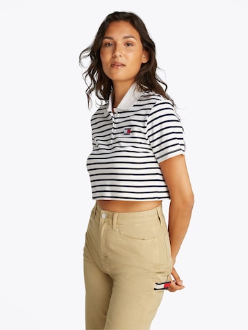 Tommy Jeans Μπλουζάκι σε μπλε: μπροστά