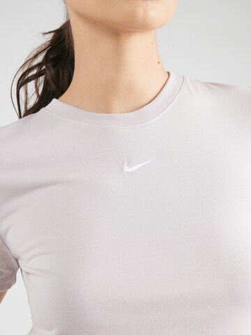Nike Sportswear T-Shirt 'ESSNTL' in Lila