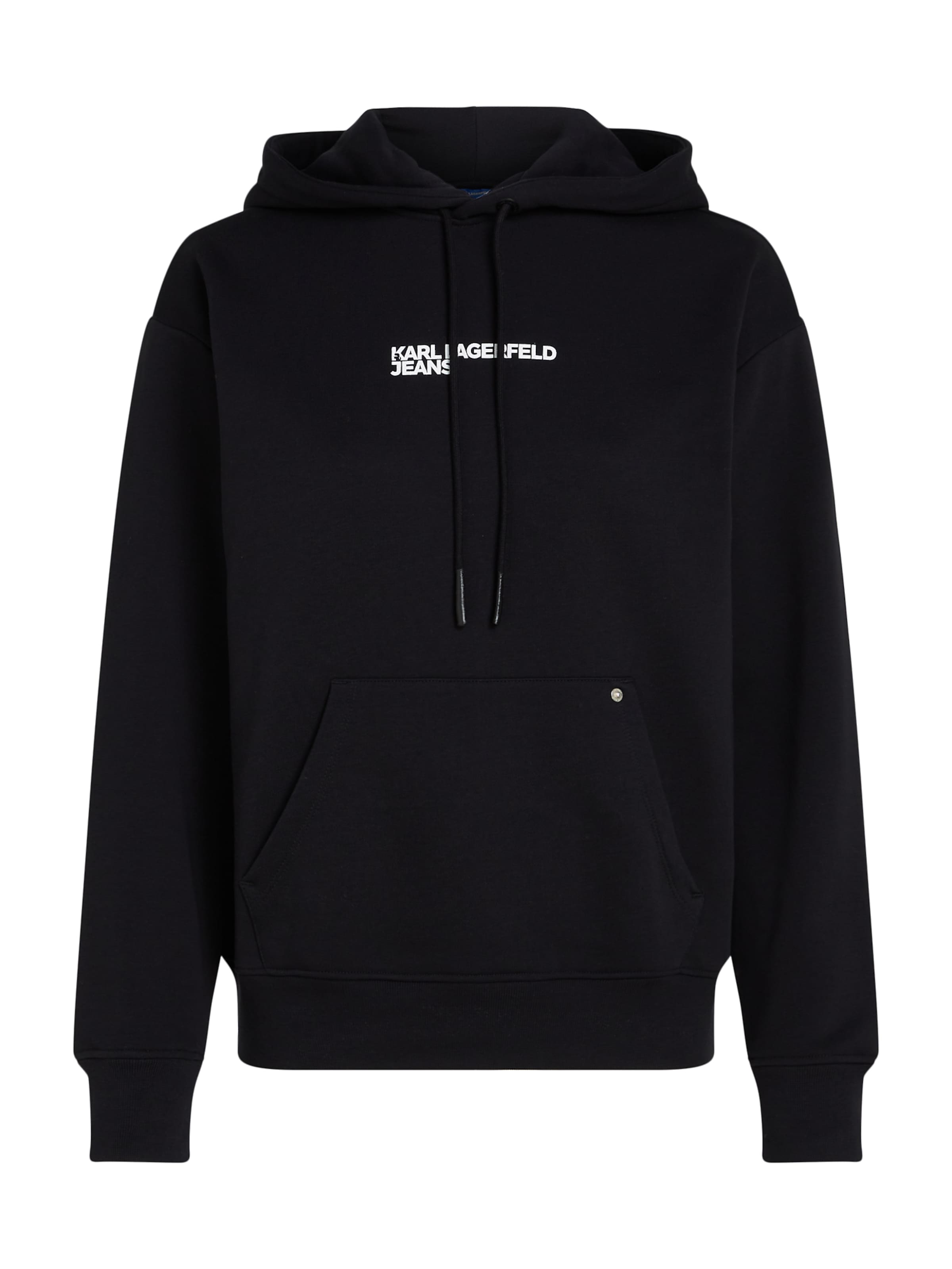 KARL LAGERFELD JEANS Mikina – černá: přední strana