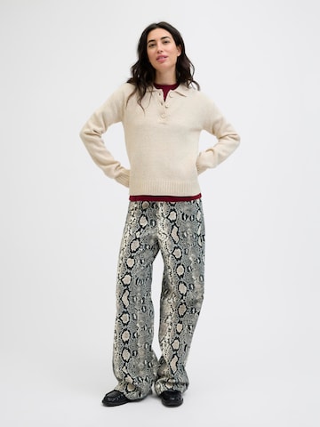 JJXX Wide Leg Bukser 'ZOE' i hvid
