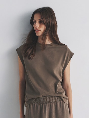 T-shirt The Set en vert : devant