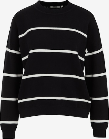 Pulover de la WE Fashion pe negru: față