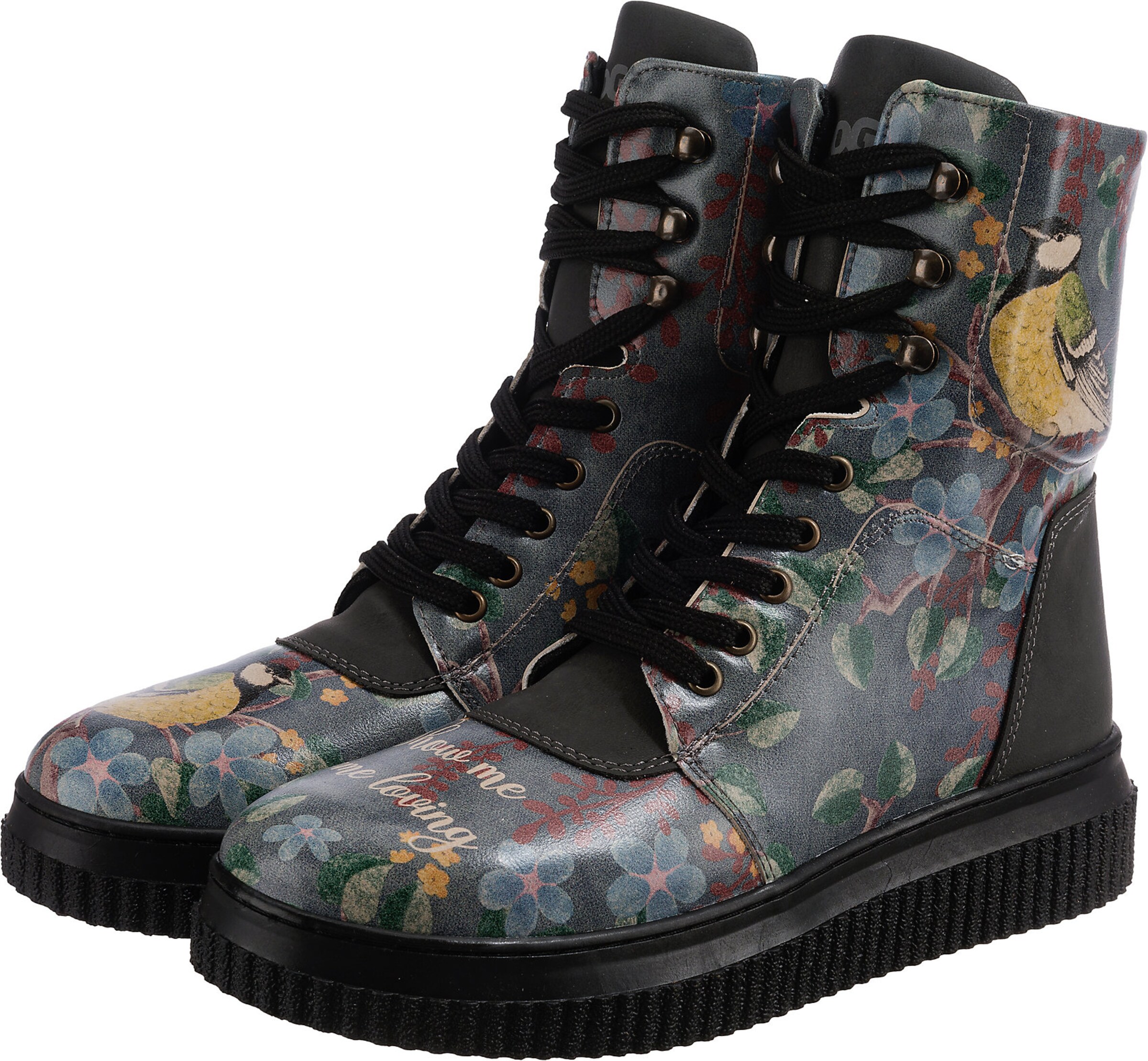 Dogo Shoes Stiefelette in Grau