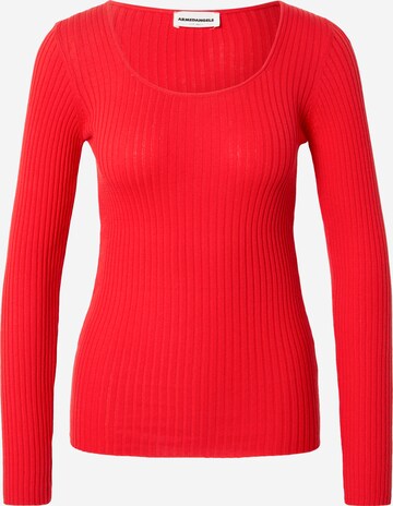 ARMEDANGELS Sweater 'Aalani' in Red: front