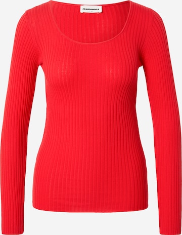 Pullover 'Aalani' di ARMEDANGELS in rosso: frontale