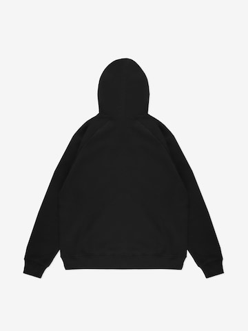 Prosto Sweatshirt 'Skizzle' in Black