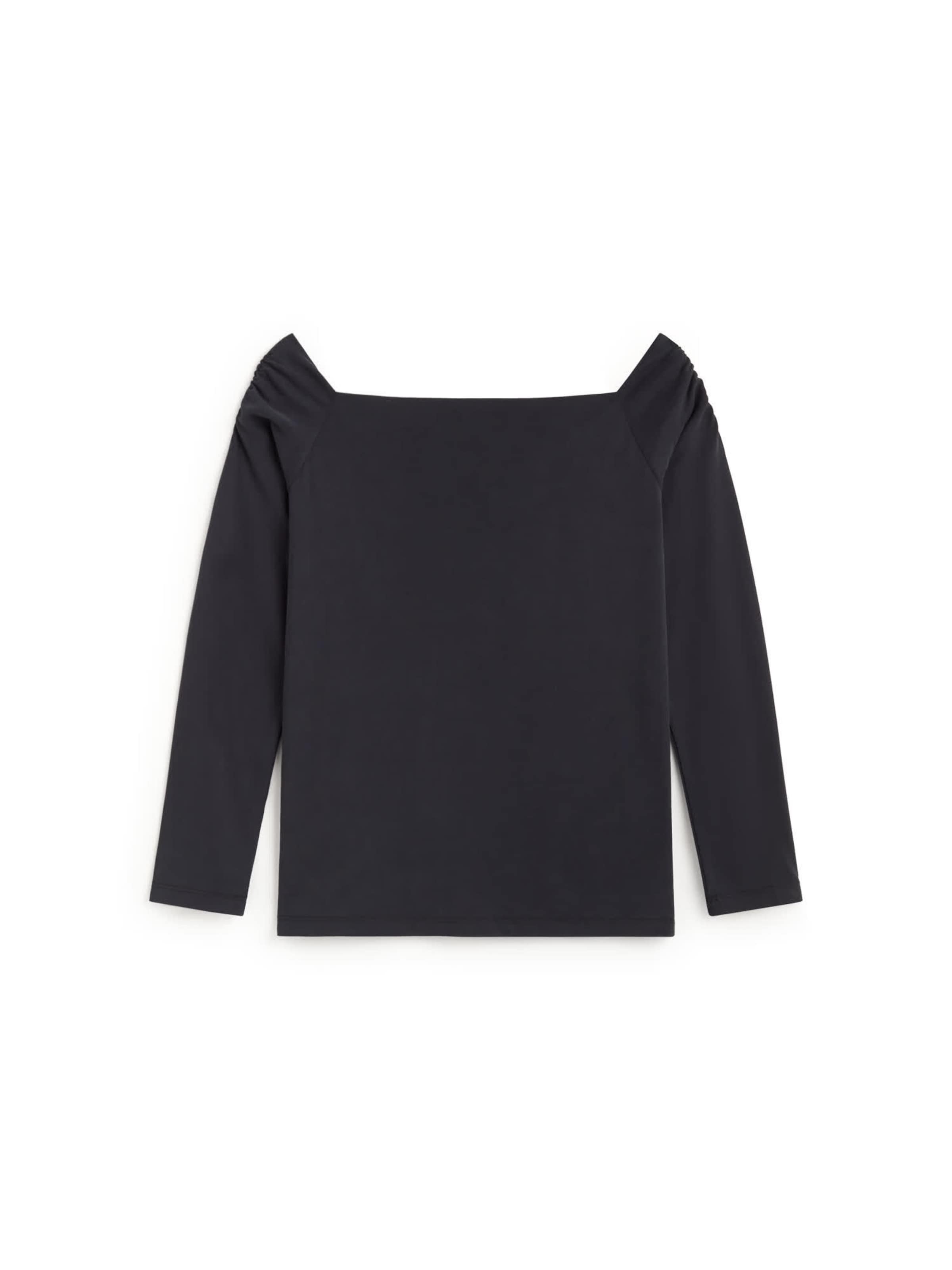 T-shirt 'Berta' Thinking MU en noir : devant