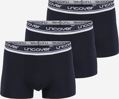 uncover by SCHIESSER Boxershorts in S in nachtblau / weiß, Produktansicht