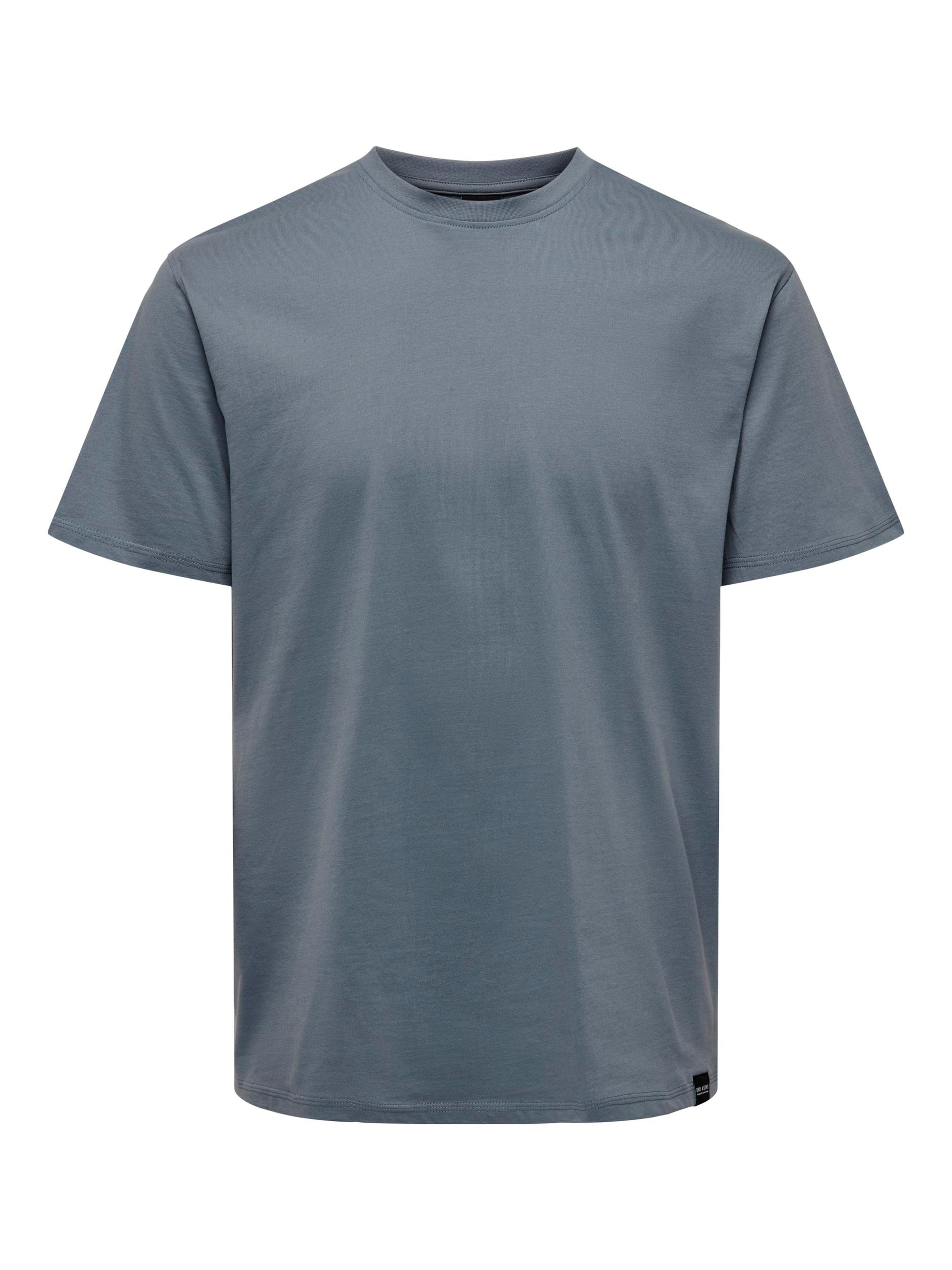 Only & Sons Тениска 'ONSMax' в синьо: отпред